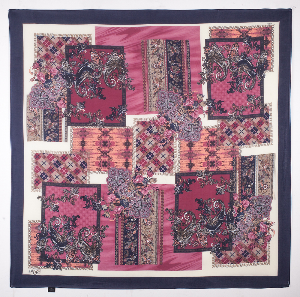 120X120 CM Şifon Eşarp