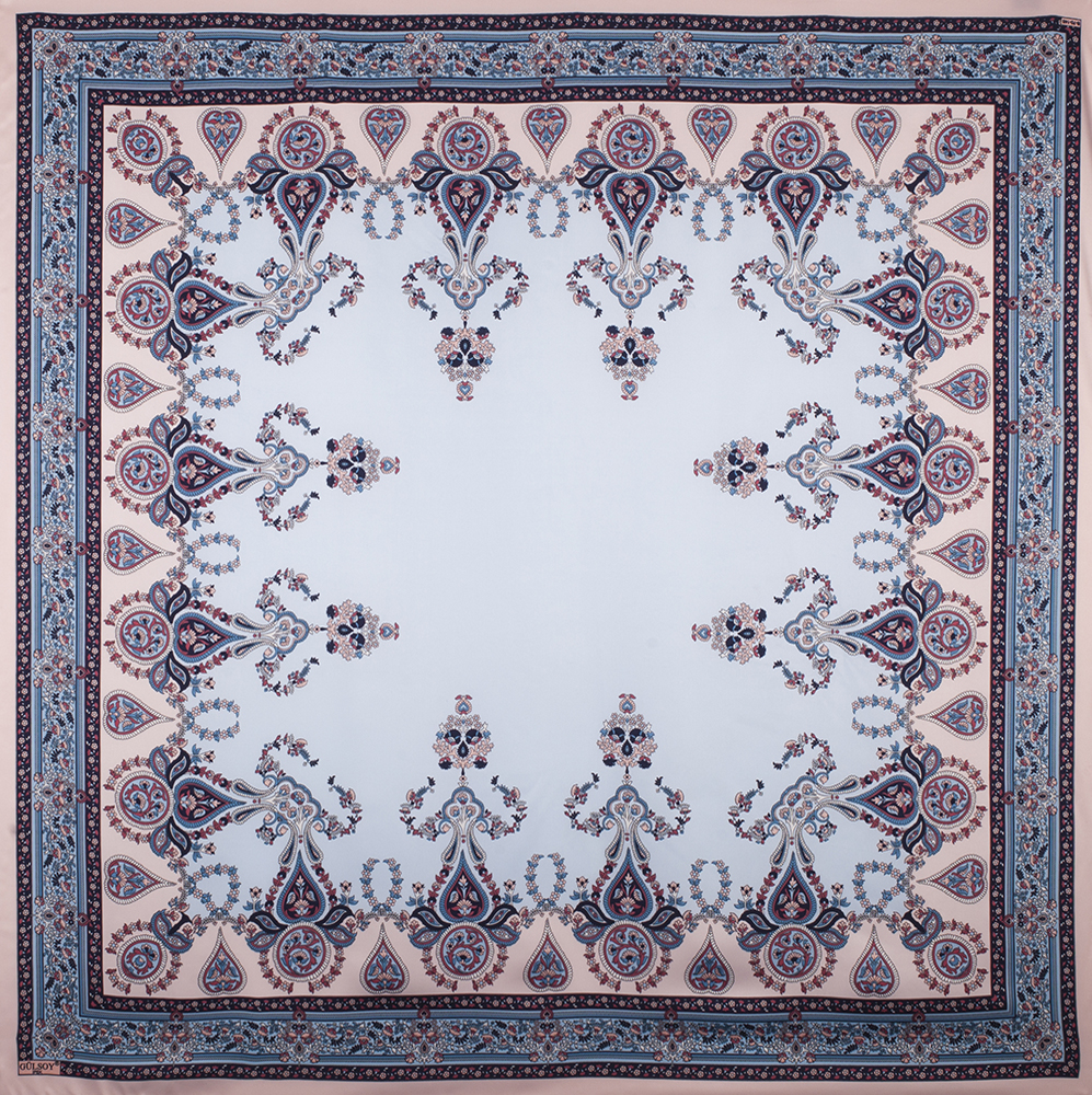 120x120cm Rayon Eşarp